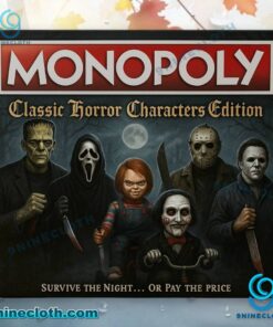 Classic Horror Characters Edition Monopoly EHgjDJT