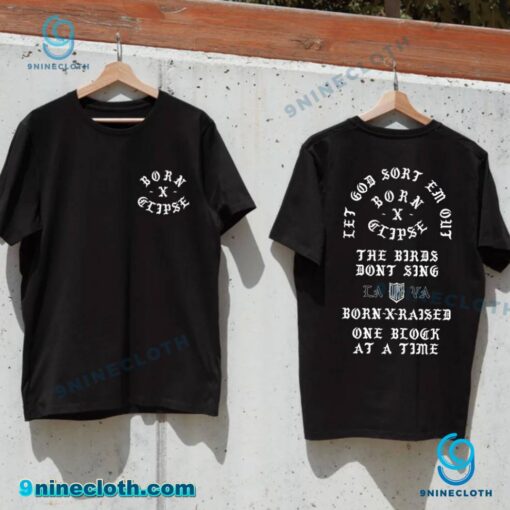 Clipse X Born X Raised Let God Sort Em Out T-shirt aVJKUuc