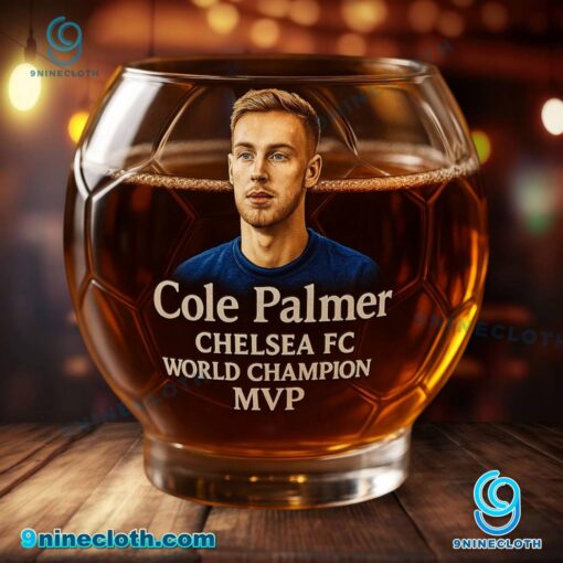 Cole Palmer Chelsea Fc World Champion MVP Whiskey Glass 8T5CnSf
