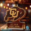 Colorado Buffaloes Let Your Light Shine Custom Whiskey Bottle-y O1F8Lqd
