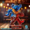 Dancing Bear 60th Anniversary Of Grateful Dead Custom Whiskey Bottle hYBNm5P