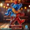 Dancing Bear 60th Anniversary Of Grateful Dead Custom Whiskey Bottle-c WBIzAZK