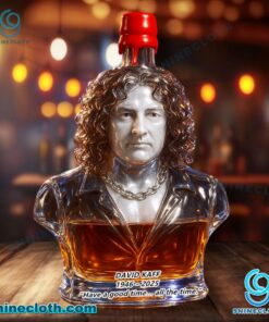 David Kaff 1946-2025 Have A Good Time All The Time Custom Whiskey Bottle SypEQg8