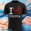 Deportivo Toluca F.C. I Love Toluca Red Devils T-shirt-a plZsBhM