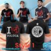 Deportivo Toluca F.C. I Love Toluca Red Devils T-shirt J5PH8mc