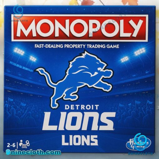 Detroit Lions Monopoly BJOmbWt