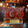 Detroit Red Wings Hockeytown 1926-2026 100th Anniversary Custom Whiskey Bottle ETMjU8u