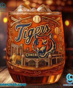 Detroit Tigers Comerica Park Whiskey Glass EgwyVmv