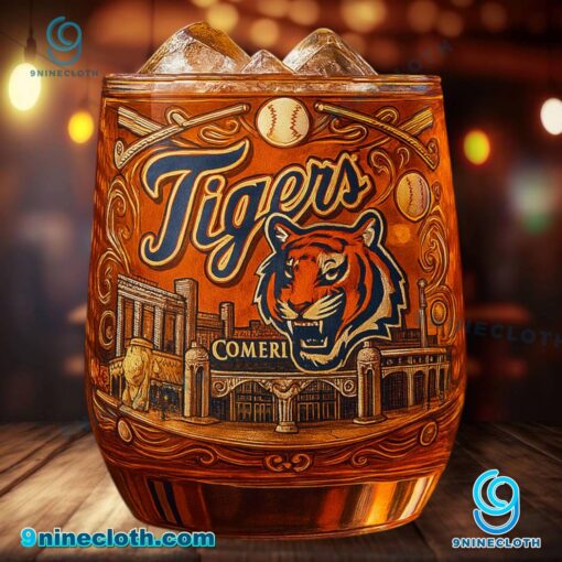 Detroit Tigers Comerica Park Whiskey Glass EgwyVmv