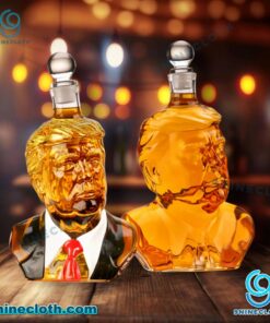 Donald Trump Custom Custom Whiskey Bottle zFDGX6j