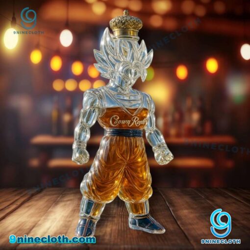 Dragon Ball Son Goku Custom Whiskey Bottle X4gGt2r