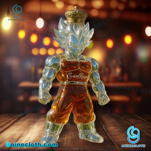 Dragon Ball Vegeta Custom Whiskey Bottle EY35LWJ
