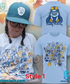 Emily Baloley Milwaukee Brewers T-shirt DHF47et