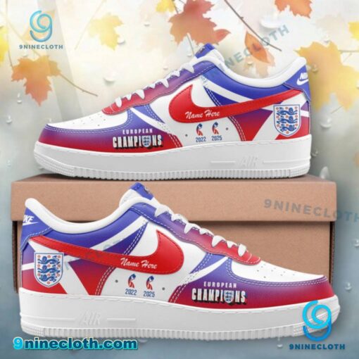 England Womens Euro 2025 Personalized Air Force Shoes 0wdGxy1