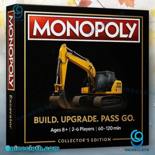 Excavator Collectors Edition Monopoly MhneLzJ