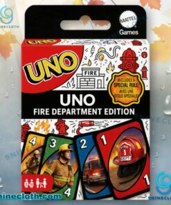 Firefighter UNO Card Game 6XA8H97