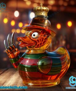 Freddy Krueger Duck Custom Whiskey Bottle nlVSU8z