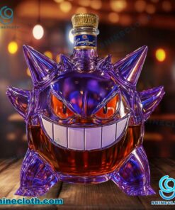 Gengar Pokemon Custom Whiskey Bottle L2h8nuW