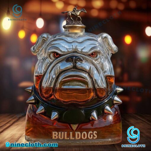 Georgia Bulldogs Custom Whiskey Bottle plEARbm