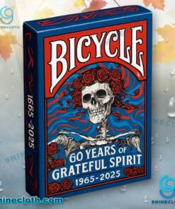Grateful Dead 60 Years Of Grateful Spirit 1965-2025 Playing Cards 9UaMfS6