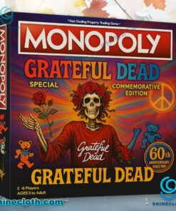 Grateful Dead 60th Anniversary Monopoly Y14AHRC