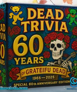 Grateful Dead 60th Anniversary Trivia Board Game gzGDw9b