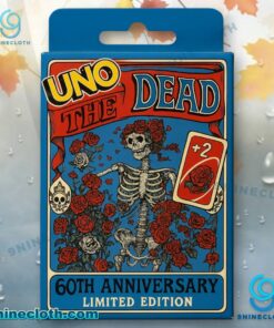 Grateful Dead 60th Anniversary UNO Card Game 7CGrZt9