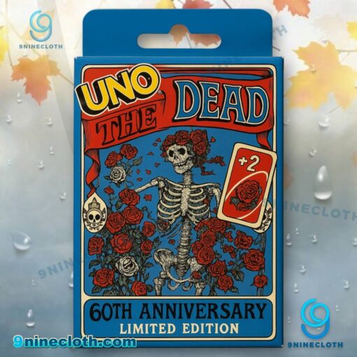 Grateful Dead 60th Anniversary UNO Card Game 7CGrZt9
