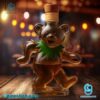 Grateful Dead Dancing Bear Custom Whiskey Bottle-y chy5EMm