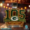 Green Bay Packers 105th Anniversary 1921-2026 Custom Whiskey Bottle-b nqE6HVW