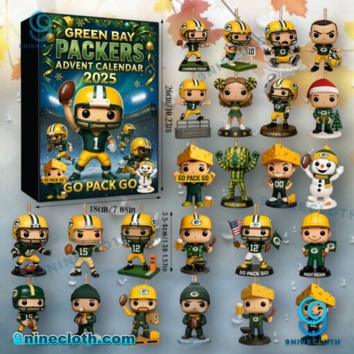 Green Bay Packers Advent Calendar 2025 jJbOEPQ