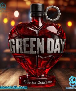 Green Day Forever Love Custom Whiskey Bottle fQS7qet