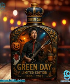 Green Day Halloween Custom Whiskey Bottle 09CdeRu