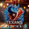 Houston Texans Fire Custom Whiskey Bottle-a kj0upWZ