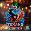 Houston Texans Fire Custom Whiskey Bottle-c GDlOptR