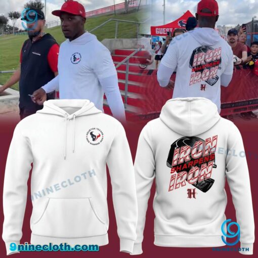 Houston Texans Iron Sharpens Iron Hoodie, T-shirt LmvJcV1