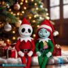 Jack & Sally Christmas Elf Doll lFAuqa6