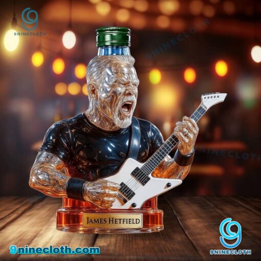 James Hetfield Custom Whiskey Bottle bPQc4ly