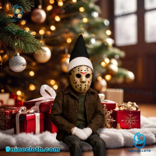 Jason Voorhees Christmas Elf Doll 9GCiRv4