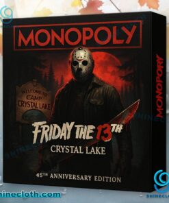 Jason Voorhees Friday The 13th 45th Anniversary Monopoly 8H6f2da