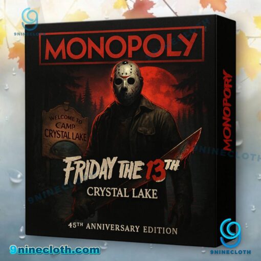 Jason Voorhees Friday The 13th 45th Anniversary Monopoly 8H6f2da