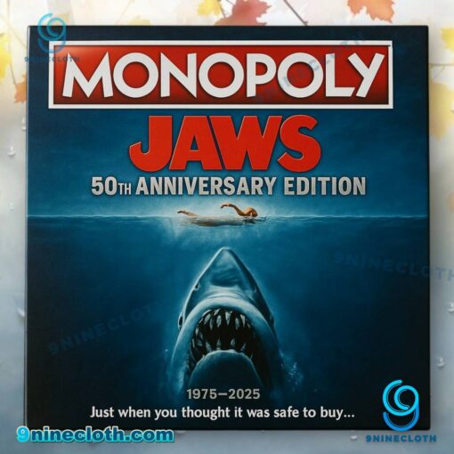Jaws 50th Anniversary Edition Monopoly 3RpP8M5