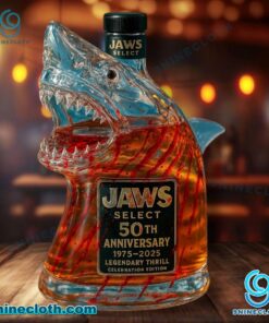 Jaws 50th Anniversary Whiskey Bottle pYtUT5b