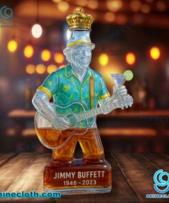 Jimmy Buffett 1946-2023 Memorial Whiskey Bottle qhRQkjo