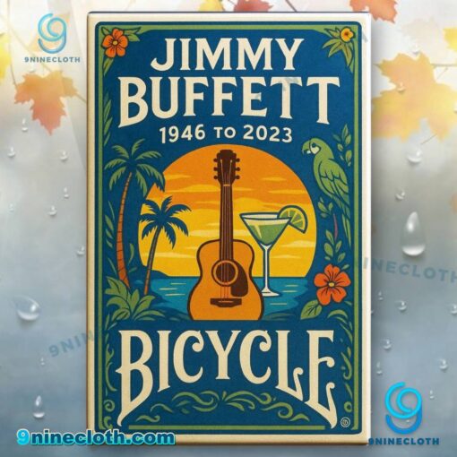 Jimmy Buffett 1946-2023 Playing Cards l9nEcNi