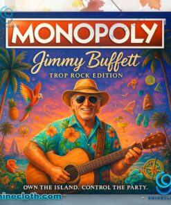 Jimmy Buffett Trop Rock Edition Monopoly rFPwdmc