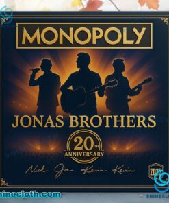Jonas Brothers 20th Anniversary Monopoly hHdMpq9