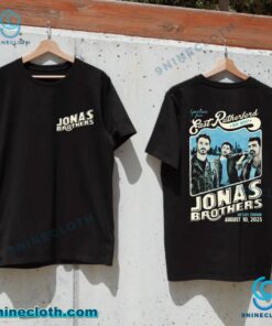 Jonas Brothers Greetings From East Rutherford New Jersey Metlife Stadium August 10 2025 T-shirt xd2Som5