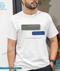 Jonas Brothers Joe Has Notifications Silenced T-shirt dYBRqtf