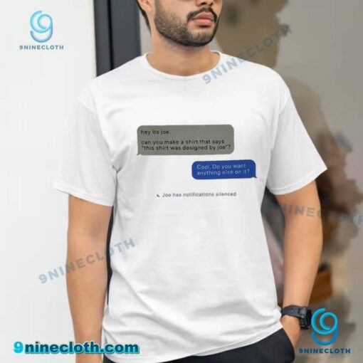 Jonas Brothers Joe Has Notifications Silenced T-shirt dYBRqtf